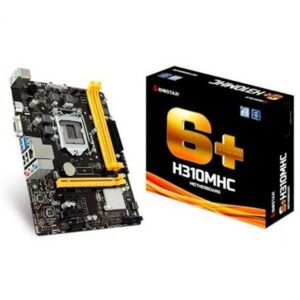 Mother board biostar h310-mh-p ddr4 /1866/2133/2400mhz s/v/r